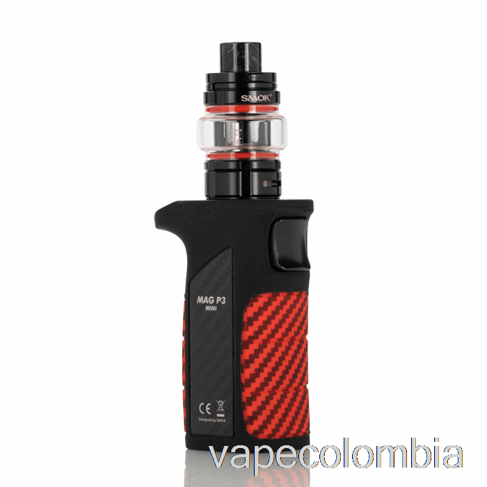 Kit De Vapeo Completo Smok Mag P3 Mini 80w Kit De Inicio Negro Rojo